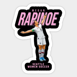 Megan Rapinoe #15 Women Soccer Team Sticker